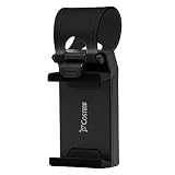 Car Mount, Costech Steering Wheel Stand GPS Rubber Band Holder for Iphone 6,6s,6plus,5s ,Samsung Galaxy S6,S5,Note 5,4,3,Other Not More Than 5.5 Inch Moblie Phone (Black)