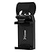 Car Mount, Costech Steering Wheel Stand GPS Rubber Band Holder for iPhone 6,6s,6plus,5s,Samsung Galaxy S6,S5,Note 5,4,3,Other Not More Than 5.5 Inch Moblie Phone (Black)