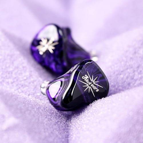 Linsoul Kiwi Ears Quartet 2DD+2BA Hybrid In-Ear Monitor, HiFi Earphones with Resin Shell Craftsmanship, Detachable EMI Cable OFC Silver Plated for Musician DJ Gaming