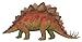 Walls of the Wild Stegosaurus Dinosaur Wall Decal Small (20 in. x 10 in.)