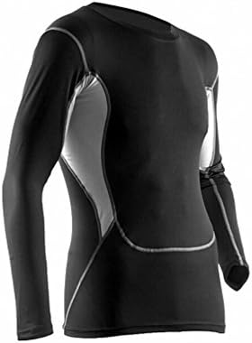Compression Men's Long Sleeve Top - Base Layer Shirt - Advanced Compression &amp; Muscle Recovery For Running, Training &amp; Athletics
