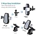 VANMASS Wireless Car Charger Mount, Automatic Clamping Qi 10W 7.5W Fast Charging 5W Car Mount, Windshield Dashboard Air Vent Phone Holder Compatible with iPhone Xs Max XR 8, Samsung S10 S9 S8 Note 9