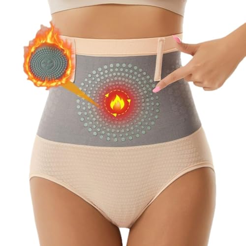 Natwo Pauraju Moringa 4-in-1 Micro-Particle Sculpting Fat-Burn Shorts,High Waisted Shapewear Tummy Control,Fat Burning Pants,Fat Burning Sculpting Shorts,Thermogenic Sculptings Short-s (Nude,XL)