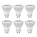 LE 6 Pack 5W Dimmable GU10 LED Light Bulbs, 50W Halogen Bulbs Equivalent, 5000K Daylight White, 400lm, 38° Spot Beam Angle, MR16, Recessed Lighting, Spotlight