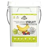 Augason Farms Fruit Variety Pail Long Term Food Storage Everyday Food Prep Camping Hiking 4 Gallon Pail