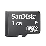 SanDisk 1GB microSD Card (SDSDQ-1024/001G, Plastic Case Packing)