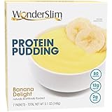 WonderSlim Protein Pudding, Banana Delight - 80