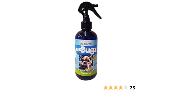 Amazon Com Nobugz Specially Formulated Pet Spray Deet Free All Natural Insect Repellent For Dogs 100 Guaranteed To Repel Fleas Ticks Gnats Mosquitoes Pesky Insects 8oz Made In Usa Pet Supplies