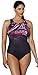Aquabelle Women's Chlorine Resistant High-Neck Swimsuit