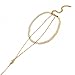 Layered Choker Necklace Set Gold Silver Choker Necklace with Pendant Metal Chokers Adjustable Lariat Choker Necklace Chain for Women Girls (Gold leaf)