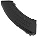 SportPro CYMA 150 Round Polymer Thermold Waffle Medium Capacity Magazine for AEG AK47 AK74 3 Pack Airsoft - Black