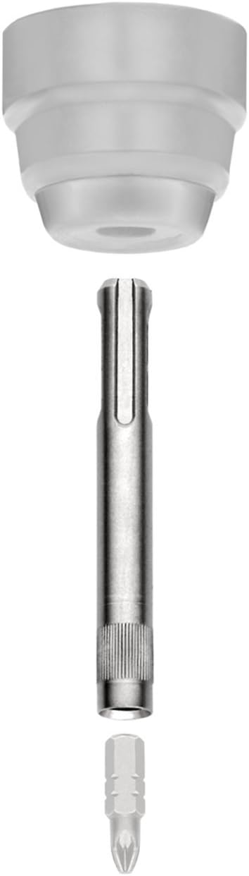 Connex COXT973215 Universal Screwdriver Bit Holder with SDS-Plus Mounting System, Silver - Image 3