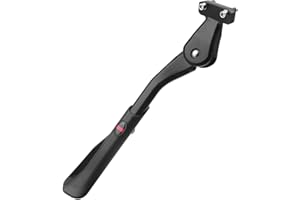 Sataway Bike Kickstand Adjustable Strong Rear Mount Aluminum Alloy Bicycle Kickstand for 24 26 700C 27.5 28 29 inch Electric Bike Mountain Bike Adult Bike (40mm)