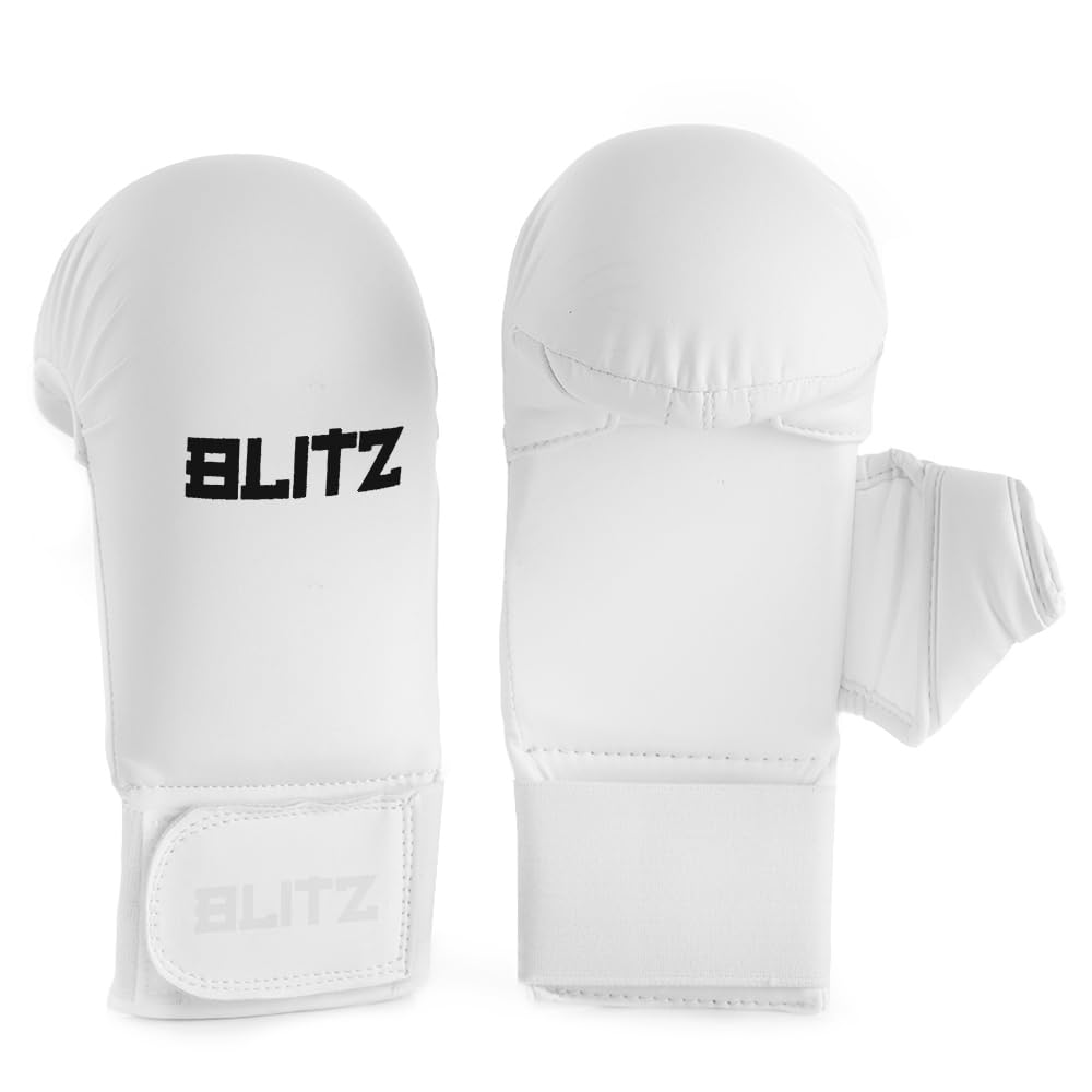 Blitz Club Elite Gloves With Thumb - White - Small