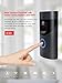 MOUNTDOG WiFi Smart Video Doorbell Camera Wireless Door Bell 720P HD Wireless Home Security Doorbell Camera with 16GB Storage Card 2 Rechargeable Battery for iOS Android Google (B30-720P)