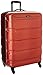 Samsonite Omni PC Hardside Expandable Luggage with Spinner Wheels, Burnt Orange, Checked-Large 28-Inch