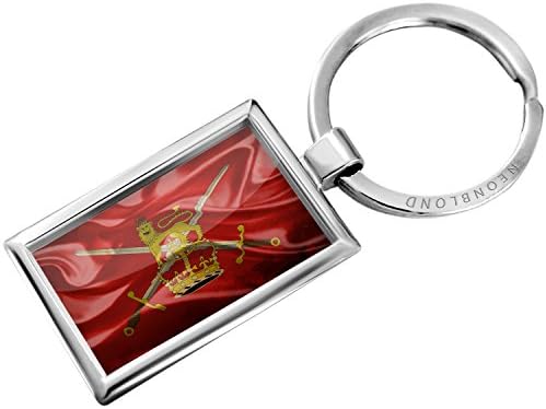 Keychain British Army Flag Flag - Neonblond