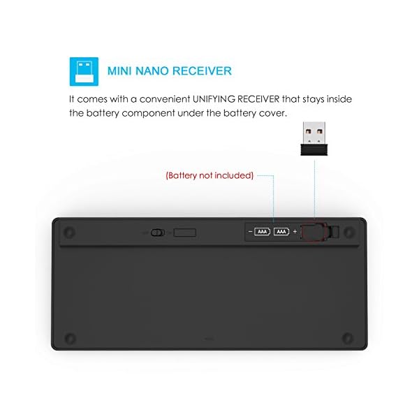 Wireless-Keyboard-and-Mouse-Set-Jelly-Comb-KUT019-24G-Ultra-Slim-Compact-Wireless-Keyboard-Mouse-Combo-QWERTY-UK-Layout-for-PC-Desktop-Computer-Notebook-Laptop-Black Jelly Comb Wireless Keyboard and Mouse Set, KUT019 2.4G Ultra Slim Compact Wireless Keyboard Mouse Combo QWERTY UK…