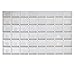 Fclub Empty Watercolor Paint Pans - 48 Pcs Half Pans