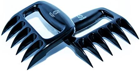 GRAYWOLF Pulled Pork Shredder Claws - BBQ Meat Handler Forks - Premium Strength and Sharpness Meat Shredder - Meat Handler Carving Forks - Pork Puller Claws - BPA Free