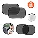 Car Window Shade - 4 Pack Cling Side Window Sunshade for Baby,Car Sunshades Protector,80 GSM for Maximum UV/Sun/Glare Protection for Kids,2 Pack 20