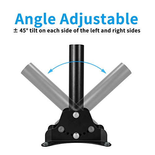 Deck Mount Umbrella Holder, Outdoor Umbrella Base Stand for Decks