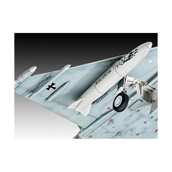Revell 03884 3884 Eurofighter Ghost Tiger originalgetreuer Modellbausatz für Fortgeschrittene, Mehrfarbig, 22,2 cm – Bild 7