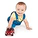 Bright Starts Ford Rattle & Roll Mustang Race Oball Car Toy Push and Go Vehicle, Easy Grasp, Ages 3 Months+, Red & Black