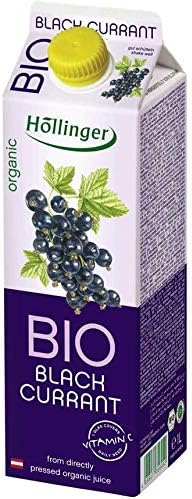 Hollinger Bio Organic Blackcurrant Juice, 1litre
