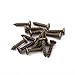 uxcell Home Vintage Style Shell Design Closet Drawer Dresser Door Pull Handle Copper Tone 6 Pcs