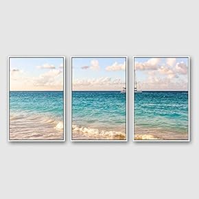 Framed Canvas Wall Art for Living Room,...