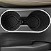 CupHolderHero Fits with Hyundai Elantra Accessories 2017-2018 Premium Custom Interior Non-Slip Anti Dust Cup Holder Inserts, Center Console Liner Mats, Door Pocket Liners 18pc Set (Solid Black)