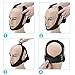 Anti Snoring Chin Strap with 4 Nose Dilator Vents for Men and Women - Snoring Solution, Stopper, Device, Guard, Sleep Aid, CPAP, Nasal Congestion Cones, REM, Remedies, Therapy, Prevention, Jaw Strap