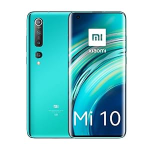 Xiaomi Mi 10 Smartphone, 256 + 8 GB, Coral Green