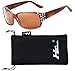 Polarized Sunglasses for Women - Premium Fashion Sunglasses - HZ Series Diamante Womens Designer Sunglasses