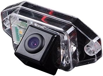 Uni Coba 8IR Night Vision Car Rear View Camera with improved Parking Aid 170 ° Wide Angle Waterproof High Definition (Black) for Toyota Land Cruiser Prado 120 Series from 2002 to 2009