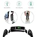 moreFit Fitness Tracker, Solo Waterproof Exercise Watch Active Sleep Alarm Monitors Pedometers for Walking, Steps Miles Calories GPS Counter, Smart Wristband Bracelet for Women Kids Men (Gun Black)