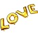 5I Love (40 Inch) Gold Extra Large Balloon Set, Romantic Wedding, Bridal Shower, Anniversary, Engagement Party Decor, Vow Renewal B001
