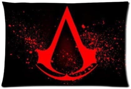 Game Assassin's Creed Custom Rectangle Pillowcase Covers Standard Size 20"x30" (two sides)--AIR SPACE