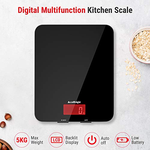 Balance Cuisine Électronique 30kg - Précision 1g - Leroy Merlin