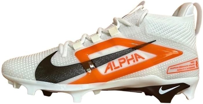Nike Force Savage Turf  Mid Football Shoes Mens 14 White Orange s-l400.jpg main image 2