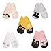 Meaiguo Baby Non Skid Slip Socks Cotton Toddler Socks with Grip for Kids Boys Girls 5 Pack