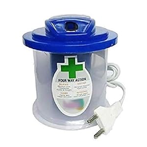 Fitoflex Steam Inhaler/Facial Steamer/Steam For Cold And Cough/Mini Facial/Nose Steamer, Multicolour