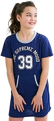 Amazon Nissen ニッセン ポケット付ルーム ワンピース 女の子 子供服 ジュニア服 キッズ 女の子 ネイビー 140 パジャマ 通販