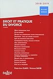 Image de Droit et pratique du divorce 2018/2019 - 4e éd.