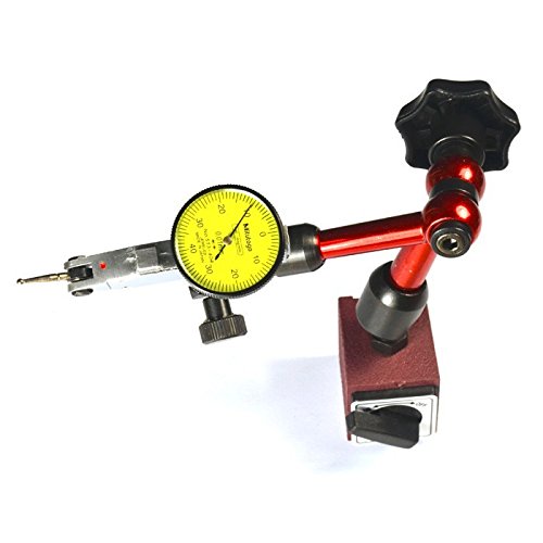 Mini Universal Flexible Magnetic Base Holder Stand & Dial Test Indicator Tool 0.8x0.01mm