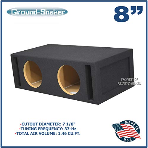 8" Dual ported subwoofer Box 37-Hz