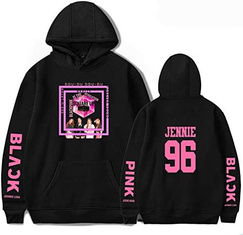 CHAIRAY Kpop Blackpink Hoodie Lisa Rose Jennie Jisoo Pullover Sweater Jacket