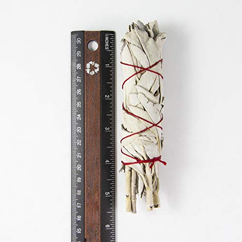 Beverly Oaks California White Sage 4" Smudge Stick, Perfect for Smudging, Meditation, Protection and Incense, 20 Pack