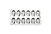 Fox Run Madeleine Pan, Tin-Plated Steel, 12-Molds